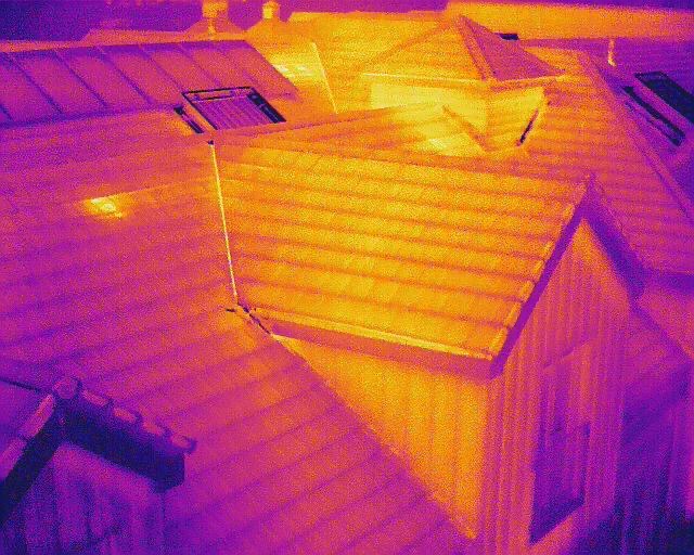 Thermal Imaging Roof Survey Image Canvey Island